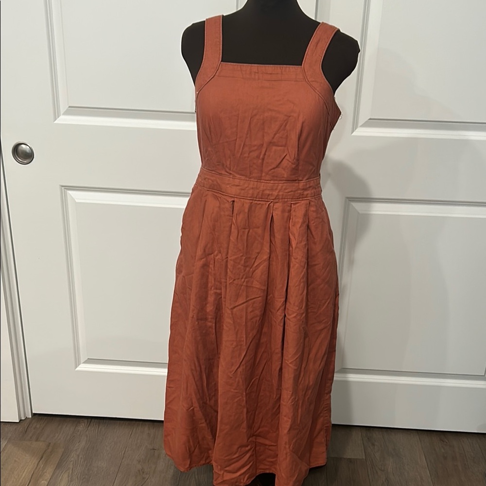 Universal Thread Rust Midi Dress - Picture 3 of 11